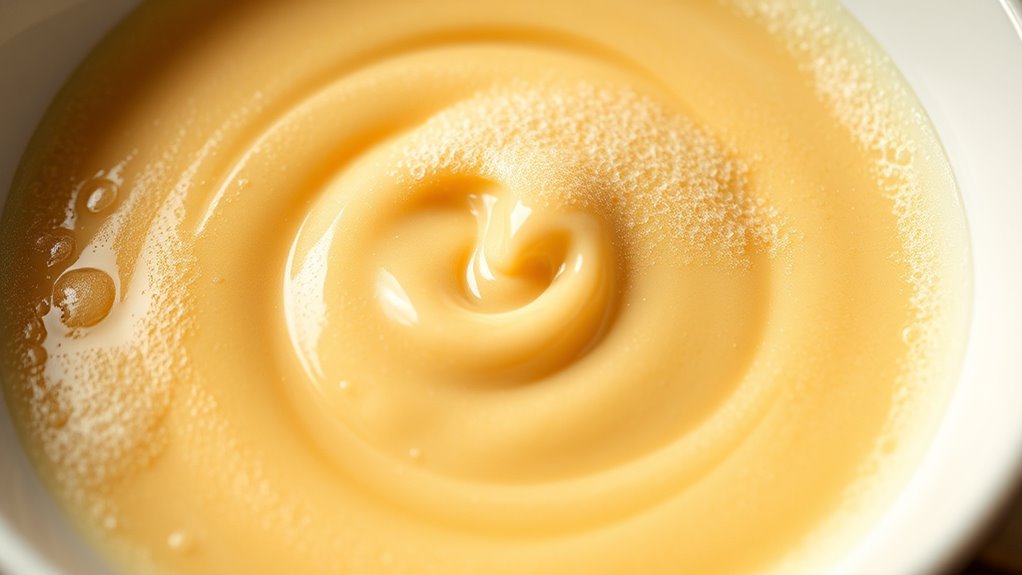 sparkling water enhances waffle texture