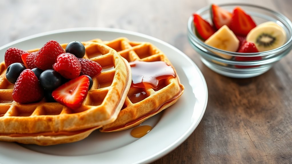 strategic waffle carb timing