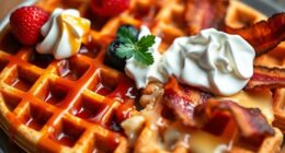 sweet and savory waffle comparisons