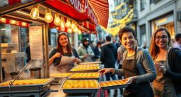 temporary waffle shop experiments