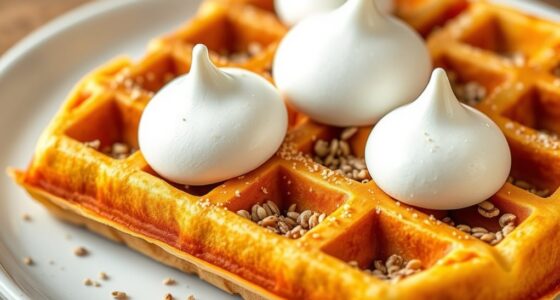 vegan waffle protein sources