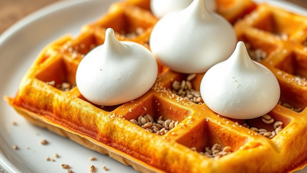 vegan waffle protein sources