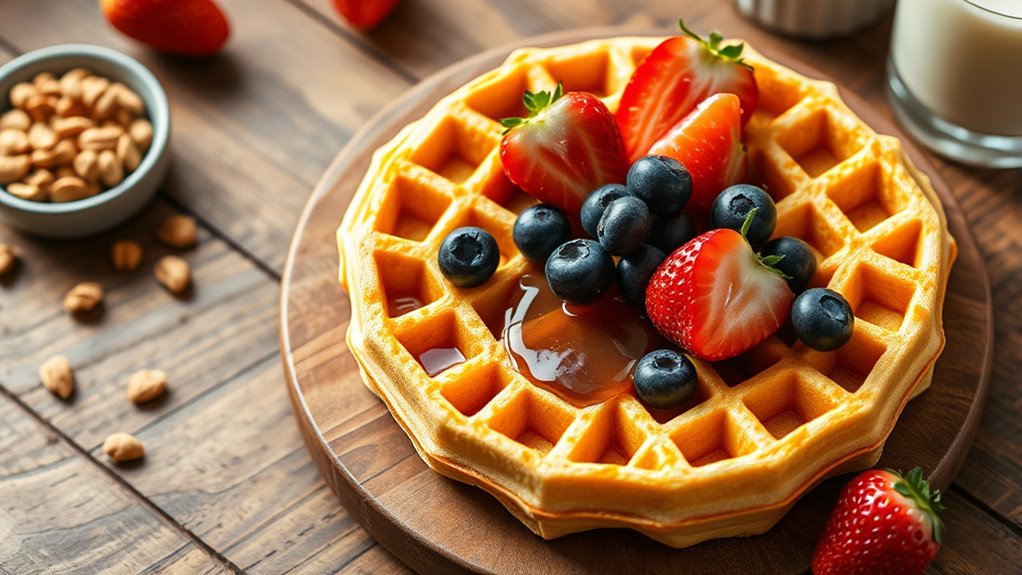 vegan waffles ingredients nutrition