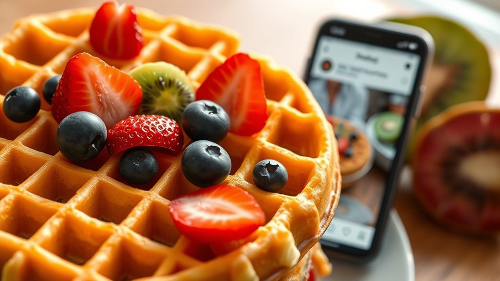 viral bubble waffle trend