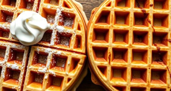 waffle batter and history