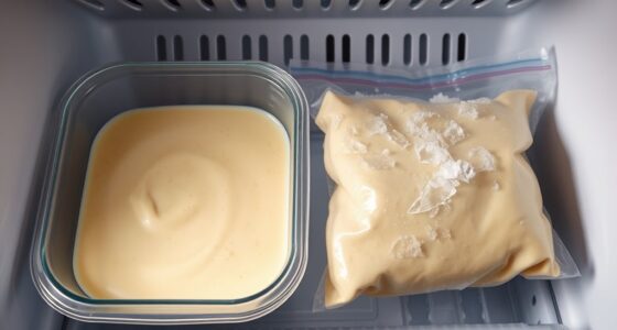 waffle batter storage options