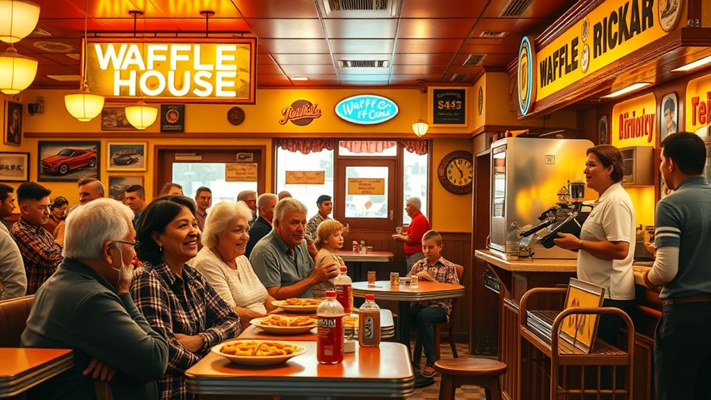 waffle houses foster friendships