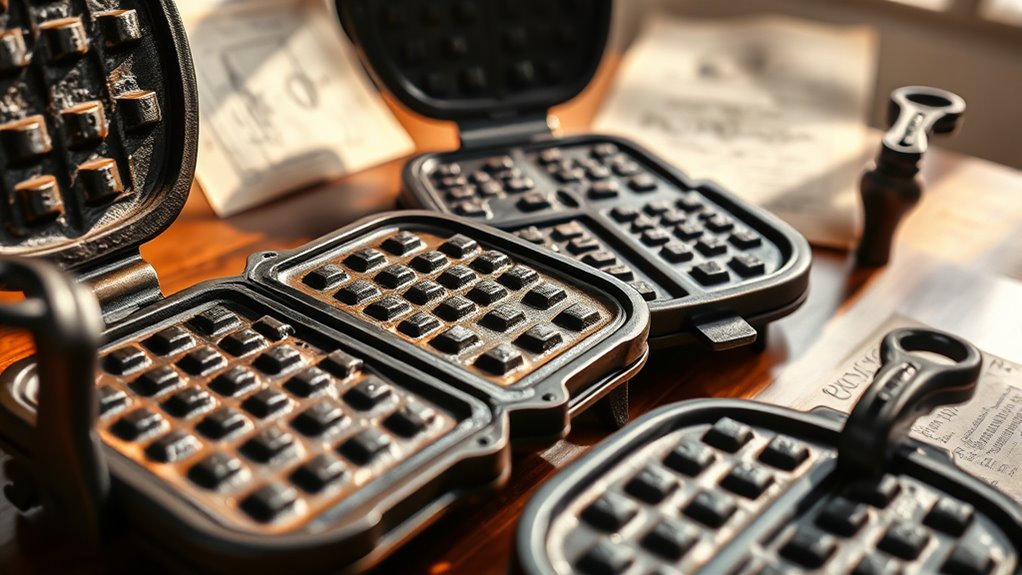 waffle iron patent evolution