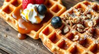 waffle macronutrient comparison