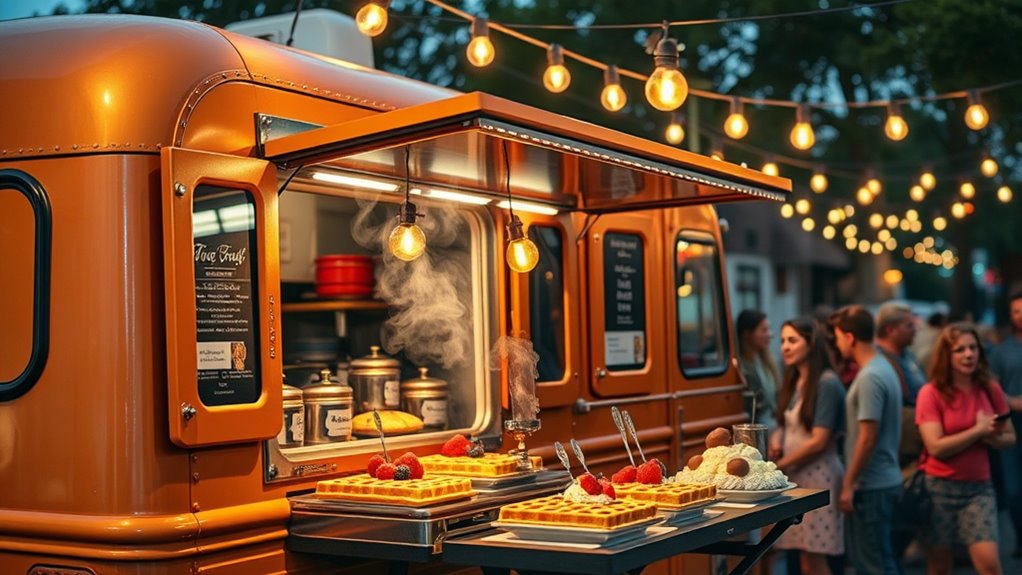 waffle street food trucks