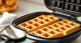 waffle texture cleanup efficiency