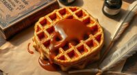 waffles as artistic symbols