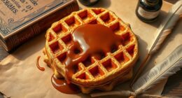 waffles as artistic symbols