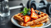 waffles as energy boost