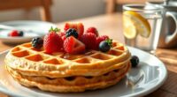 waffles blood sugar tips