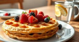 waffles blood sugar tips