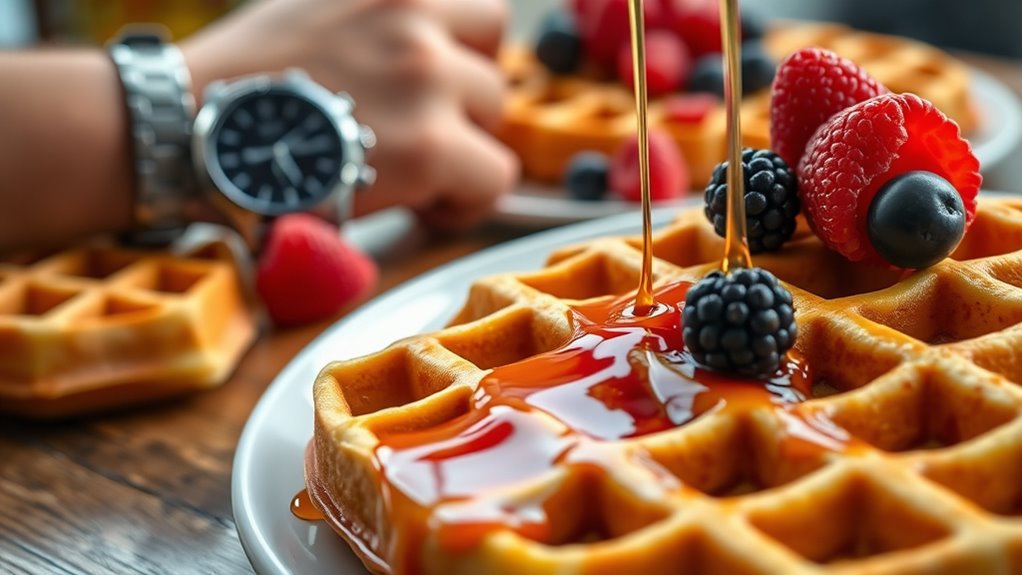 waffles fuel athletic performance