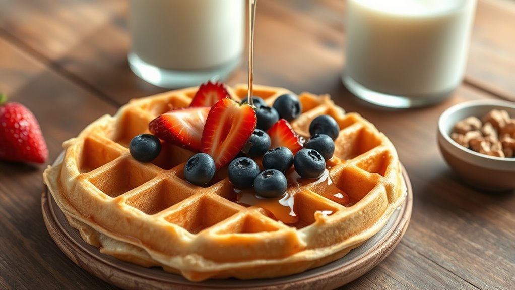 waffles fuel workout performance