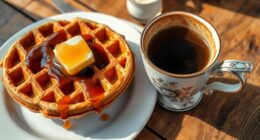 waffles hospitality coffee pairings