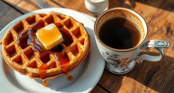 waffles hospitality coffee pairings