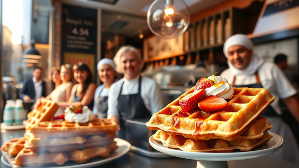 waffles immigrants culinary evolution