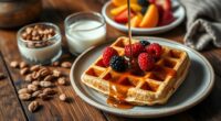 waffles in balanced diet
