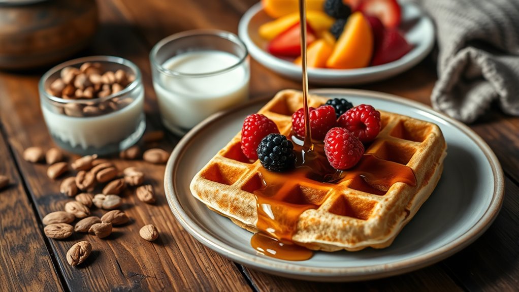 waffles in balanced diet