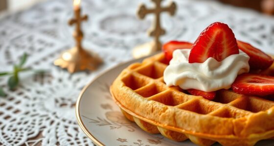 waffles lady day v ffeldagen