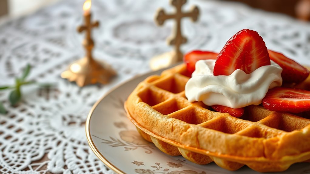 waffles lady day v ffeldagen