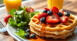 waffles nutritional balance