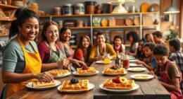 waffles supporting social change