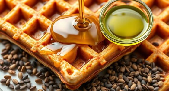 waffles with flax omega 3