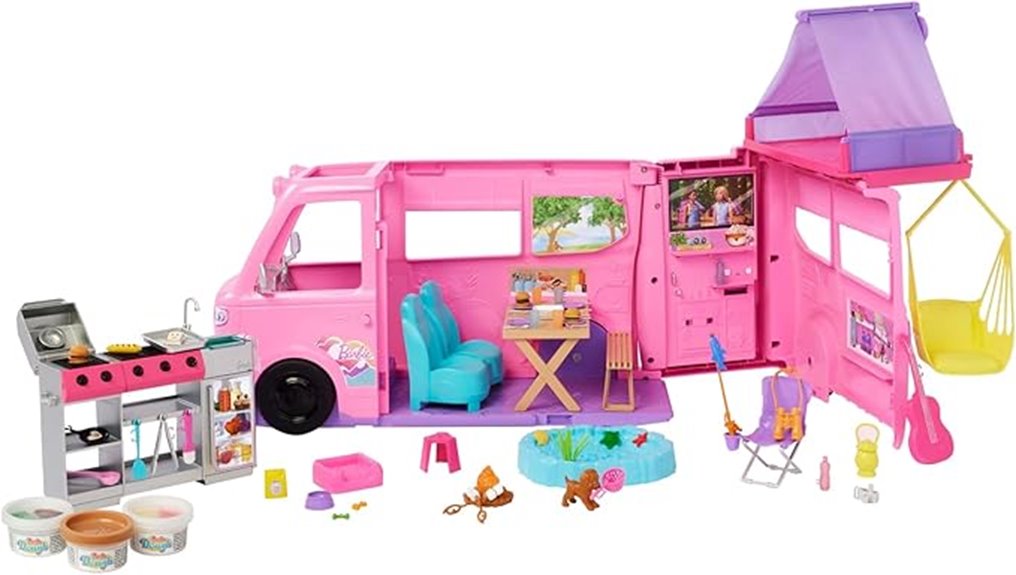 barbie dream camper set