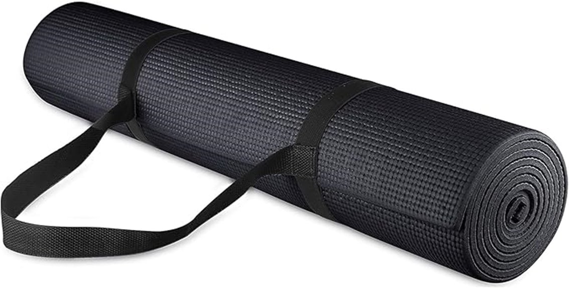 colorful yoga mat carrying