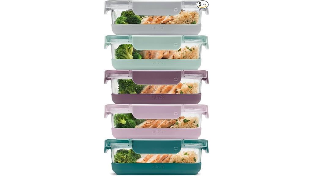 duraglass meal prep sets