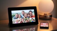email enabled digital photo frames