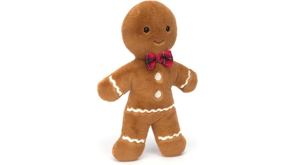 gingerbread fred christmas plush