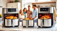 large family air fryer options