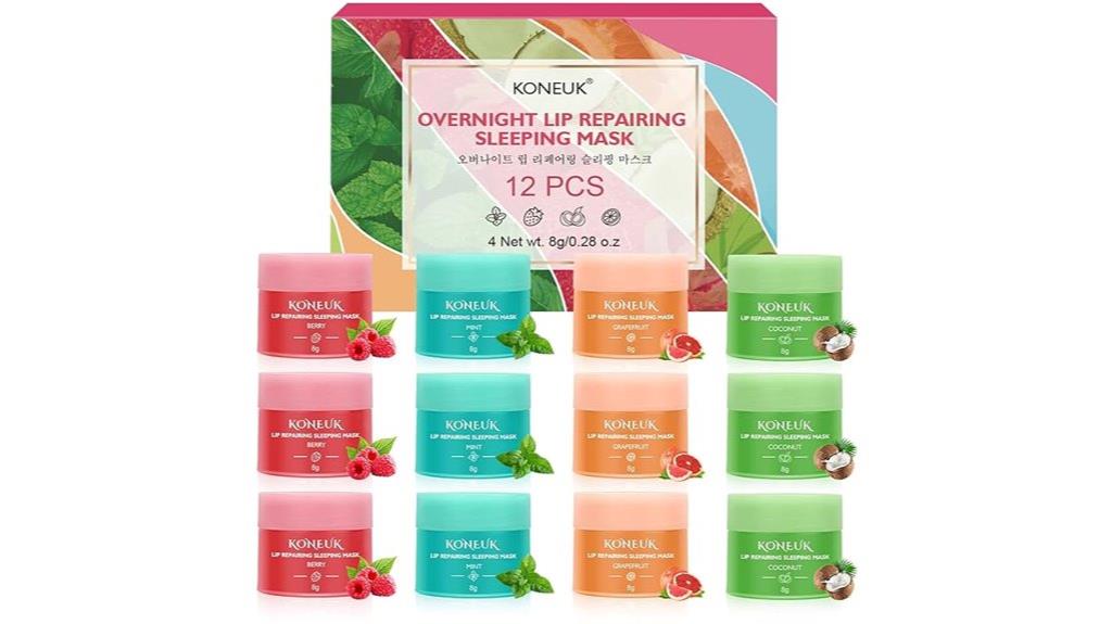 lip mask set with vitamins