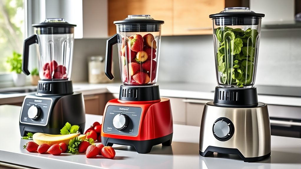 powerful motor and blades