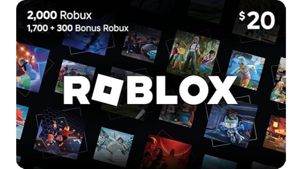 roblox 2 000 robux gift