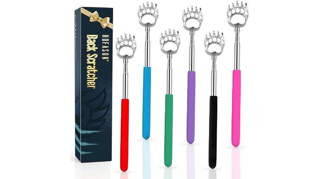 six pack back scratchers