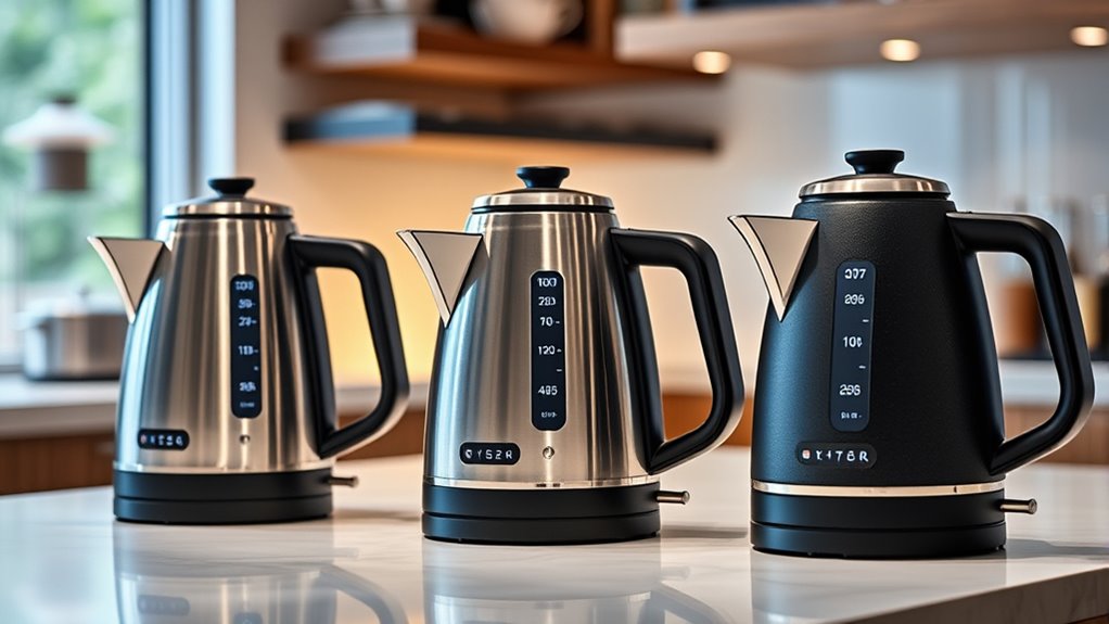 top electric kettles with temperature control