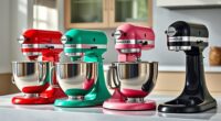 top kitchenaid mixer colors
