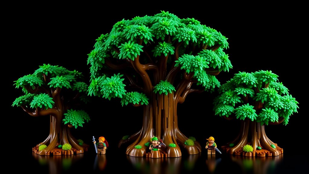 top lego zelda deku tree sets