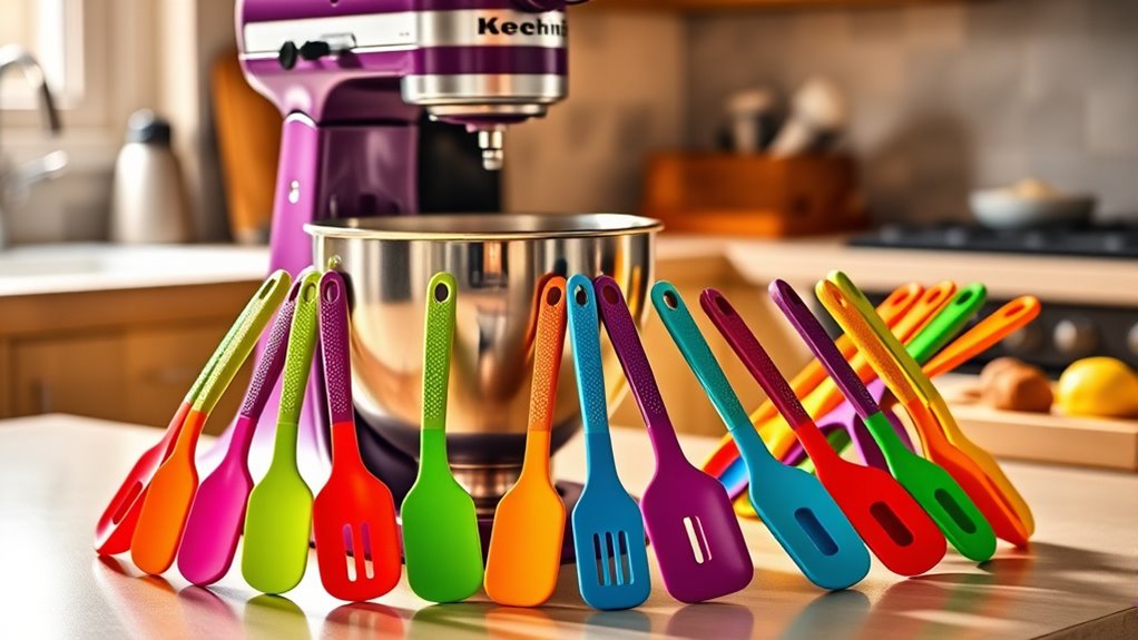 top mixer bowl scrapers