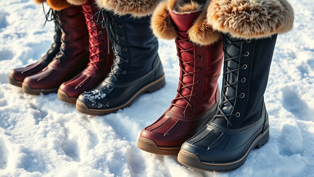 top stylish waterproof snow boots