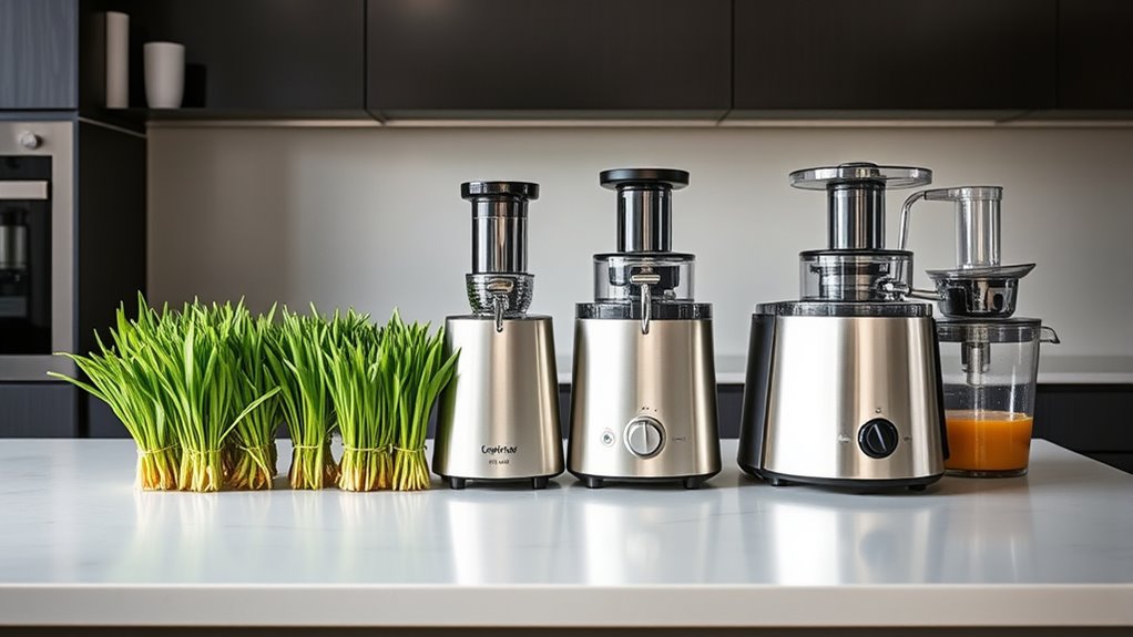 top wheatgrass juicer picks