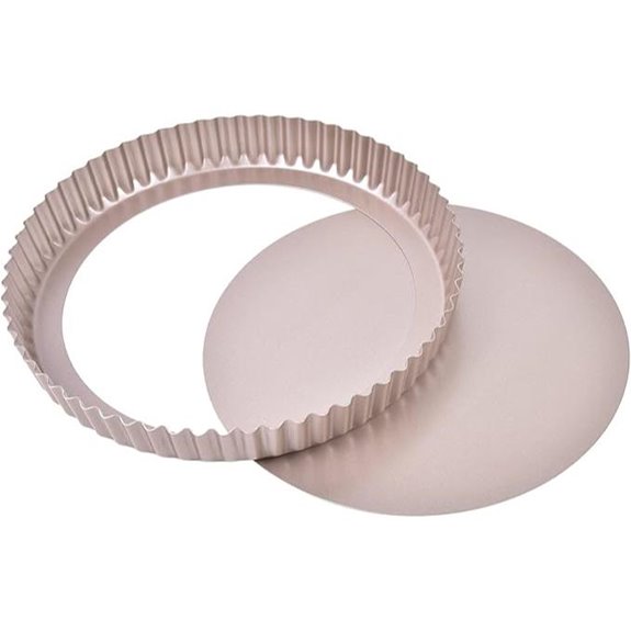 10-Inch Non-Stick Tart Pan with Removable Bottom