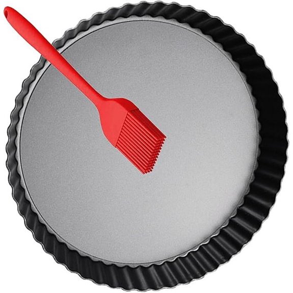 DATANYA 10-Inch Removable Bottom Tart Pan